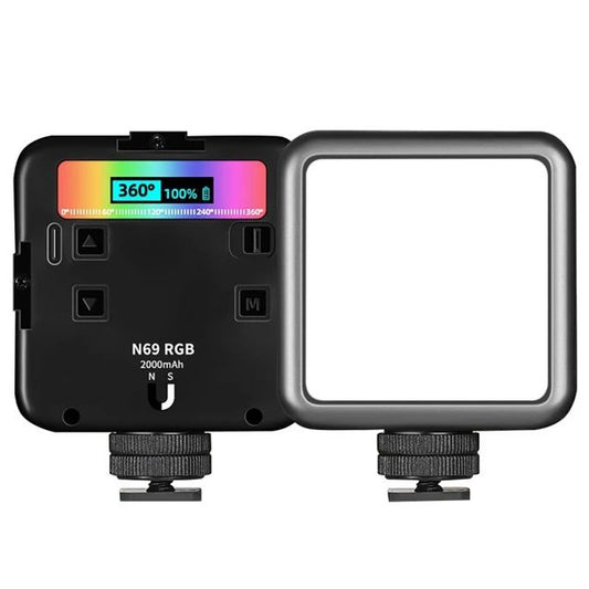 Mini Lampara Led Rgb Portátil Iluminación De Video Live N69 5v