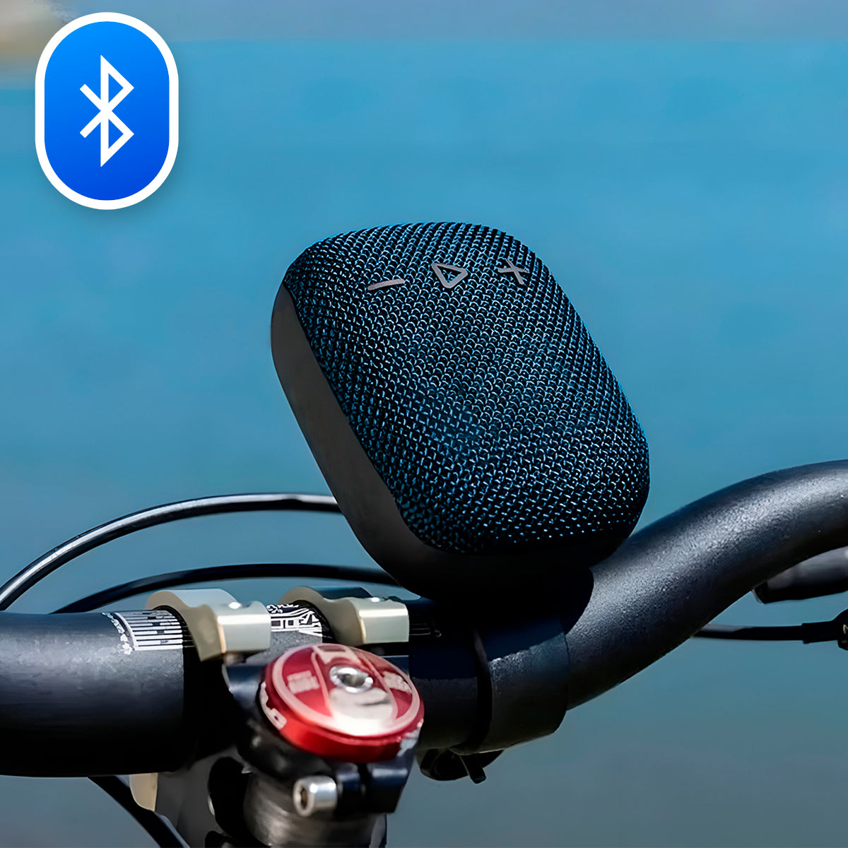 Parlante Portatil Bicicleta Moto Bluetooth Recargable Impermeable WIND3