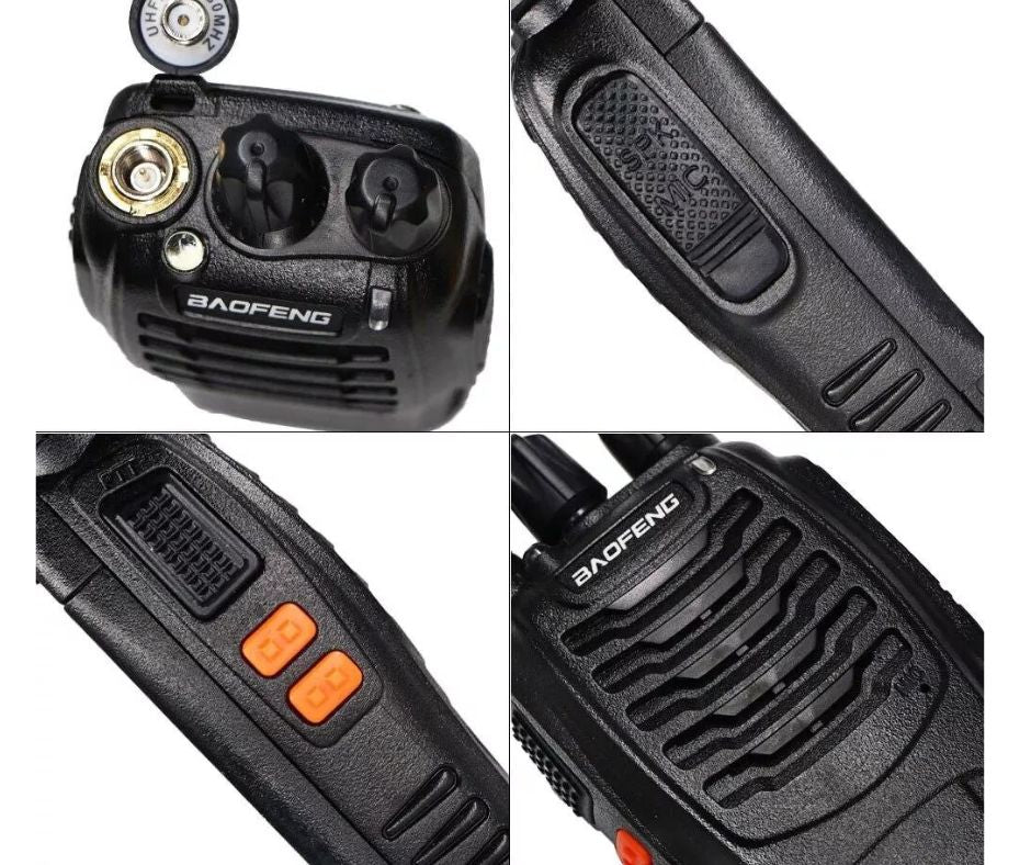 Radio Walkie Talkie Baofeng Bf-888s X2 Bateria 2800mah