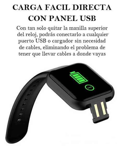 Reloj Inteligente Smartwach + Manilla Obsequio