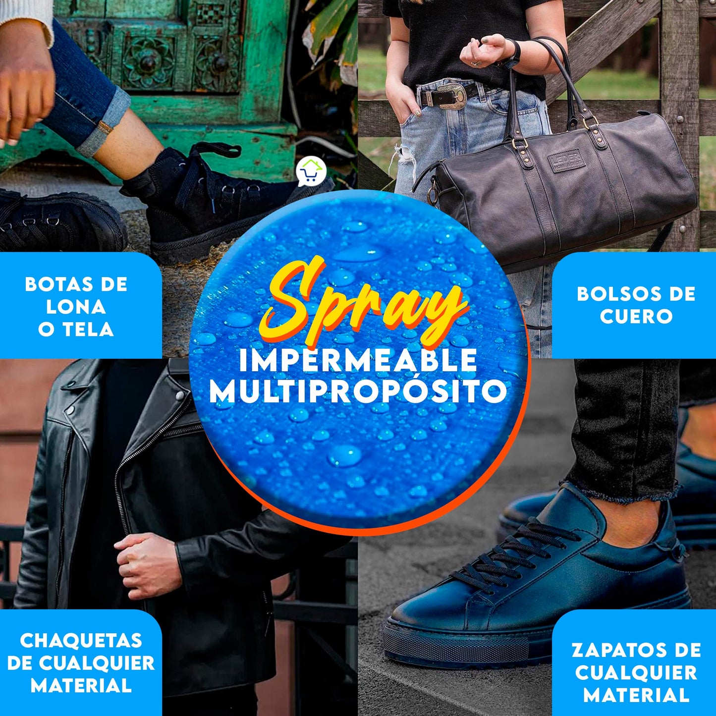 Spray Impermeable Multipropósito Nano Protección Contra La Suciedad CENC-008